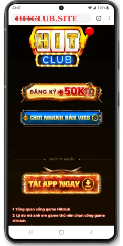 Tải app Hit Club Oppo