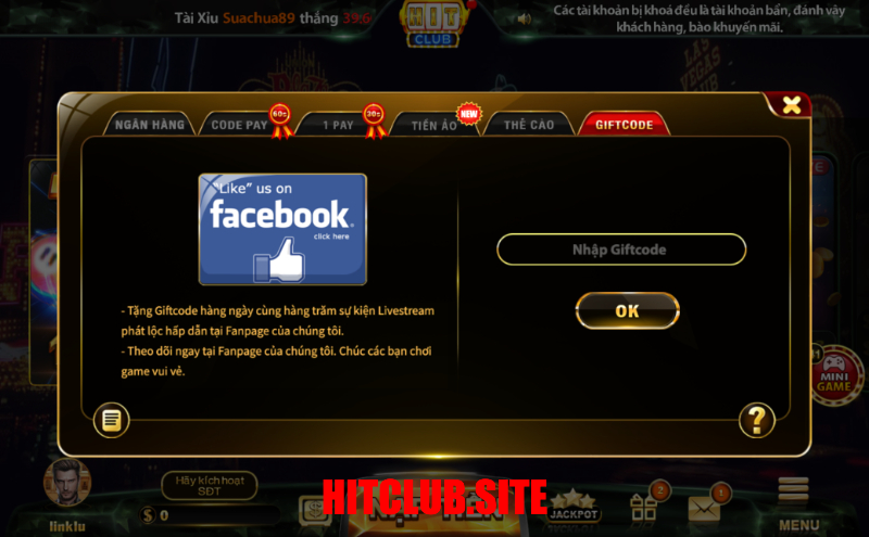 Những lý do nên nạp tiền Hit Club