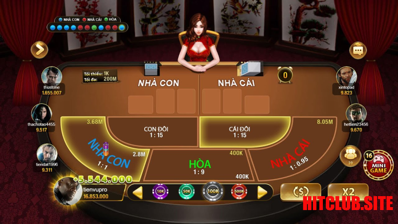 Luật chia bài Baccarat Kim Tài Hitclub