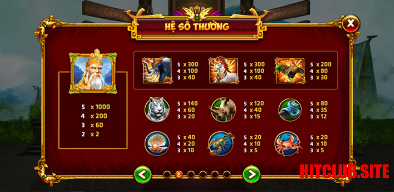 Luật quay hũ sơn tinh thủy tinh Hitclub